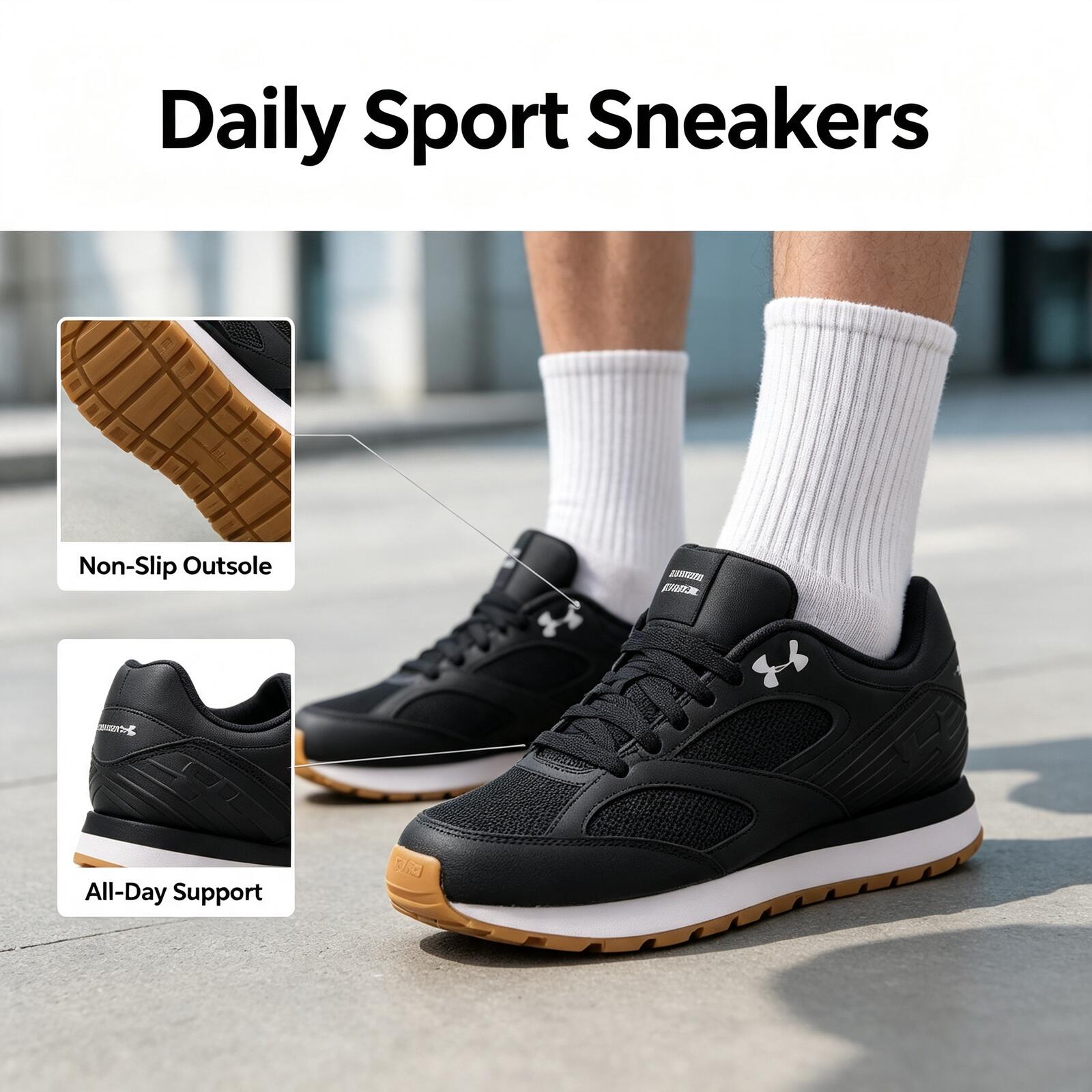 Air Cushion Jogger Shoes Men - Under Armour Jogger Minimalist, chaussures de