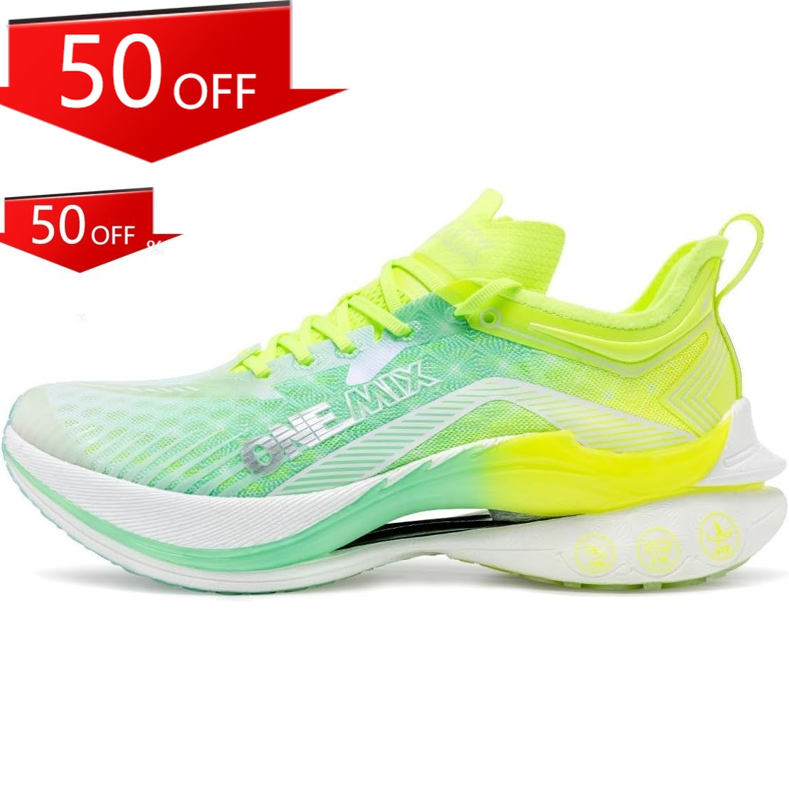 Carbon Plate Marathon Racing Shoes - ONEMIX T700 Chaussures de course à