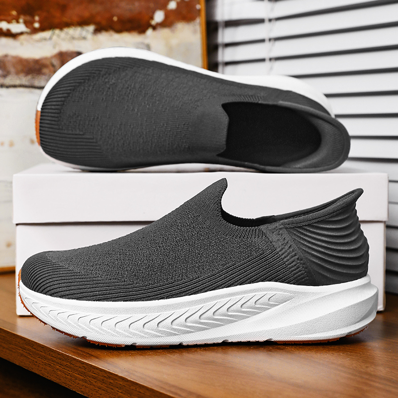 Wide Toe Box Running Sneakers - Chaussures de marche pour hommes, style