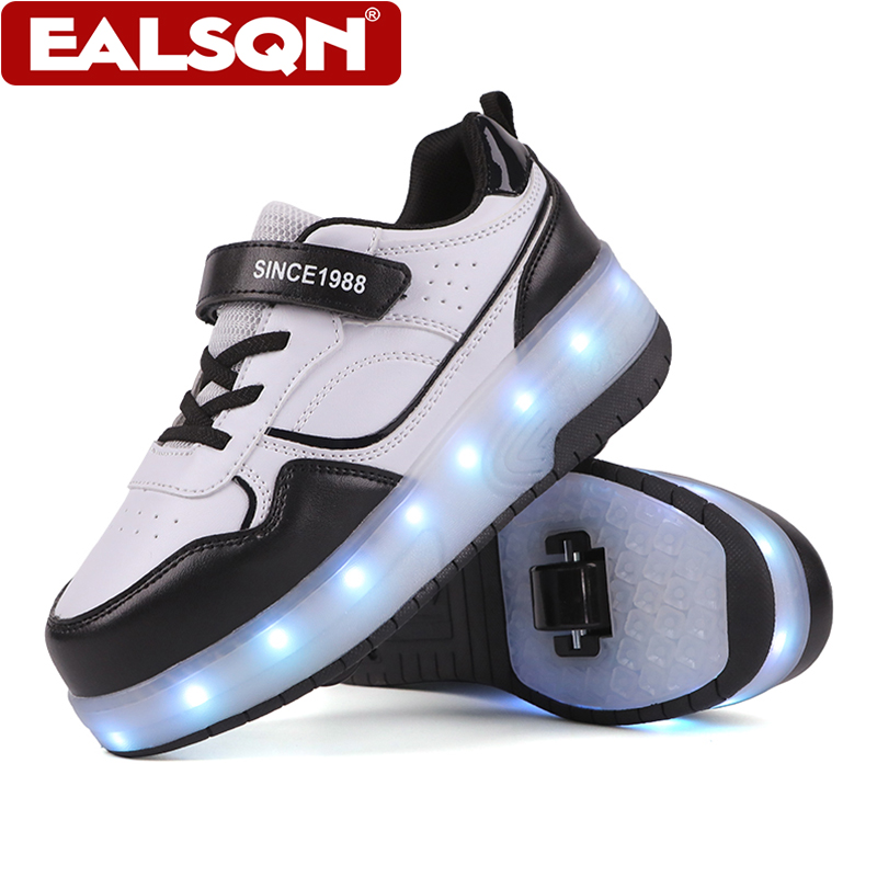 Men'S Shoes - Nouveaux patins à roulettes lumineux à