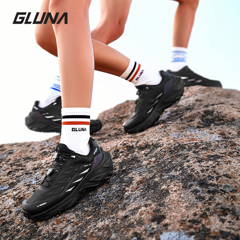 GLUNA – chaussures de course s - Anti Slip Trail Running Sneakers avis et prix
