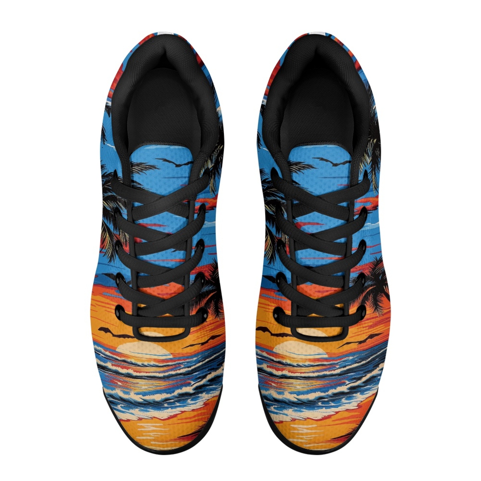 PENSTROLL Sunset Palm Trees –  - Air Cushion Jogger Shoes Men avis et prix