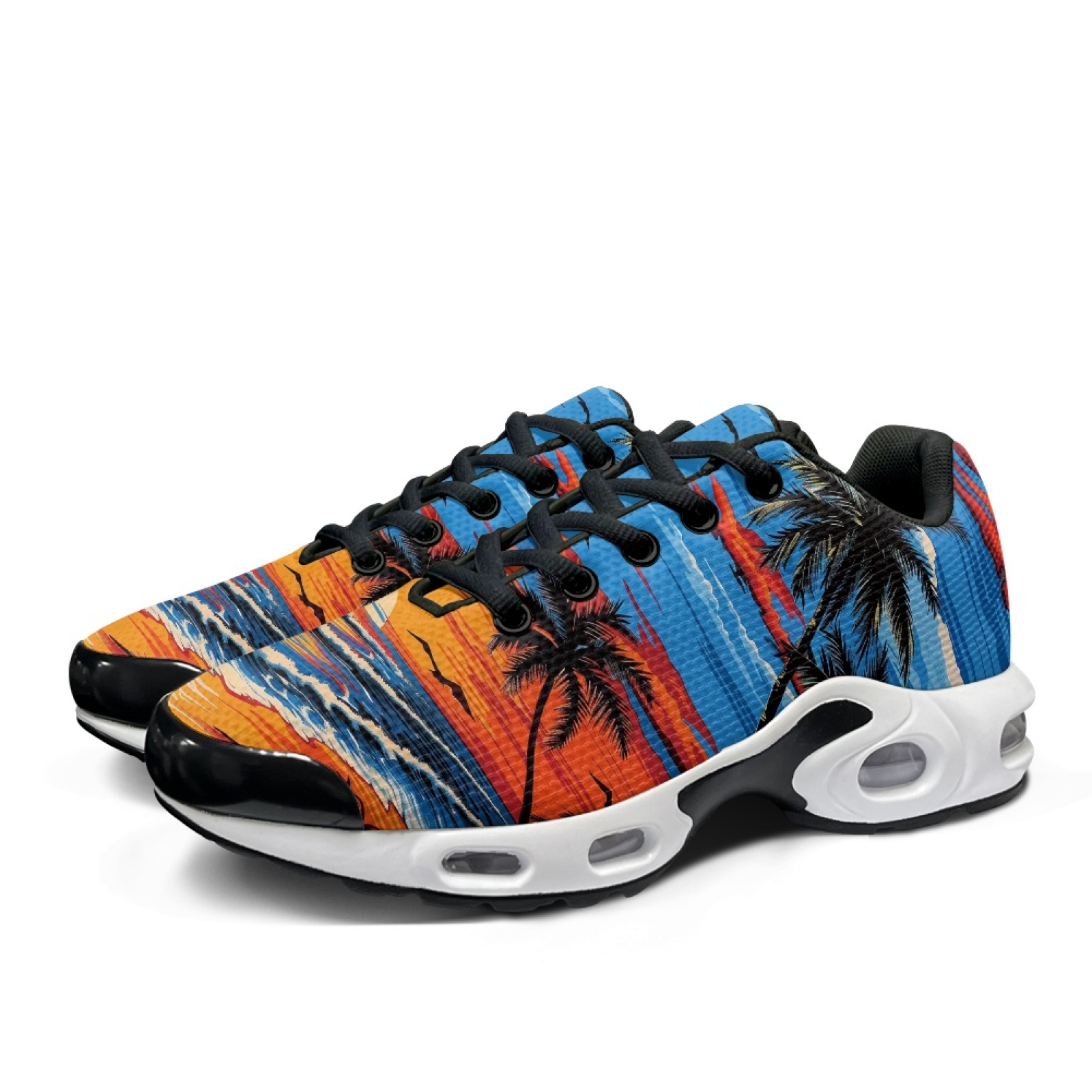 PENSTROLL Sunset Palm Trees –  - Air Cushion Jogger Shoes Men avis et prix