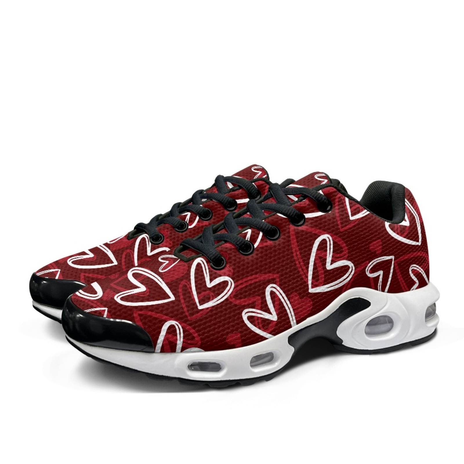 PENSTROLL Heart White Sole Gym - Air Cushion Jogger Shoes Men avis et prix