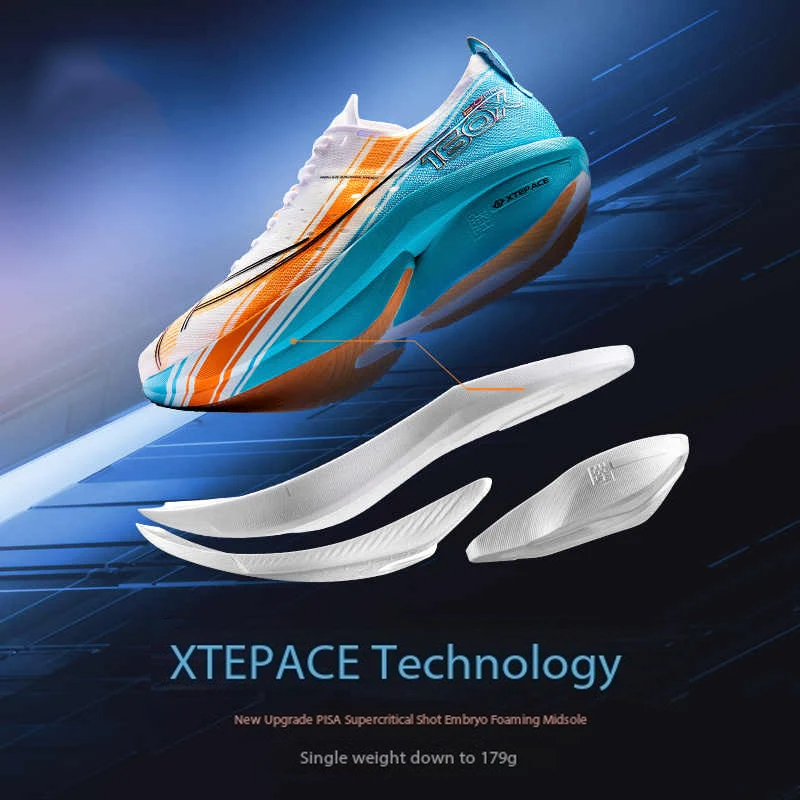 Xtep 160X 6.5 PRO chaussures d - Carbon Plate Marathon Racing Shoes avis et prix