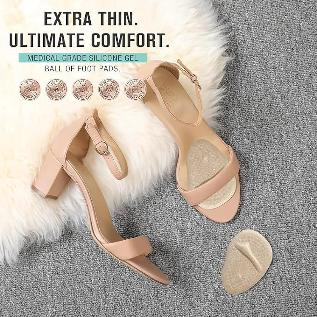 2 ensembles de coussinets pour - Heels avis et prix